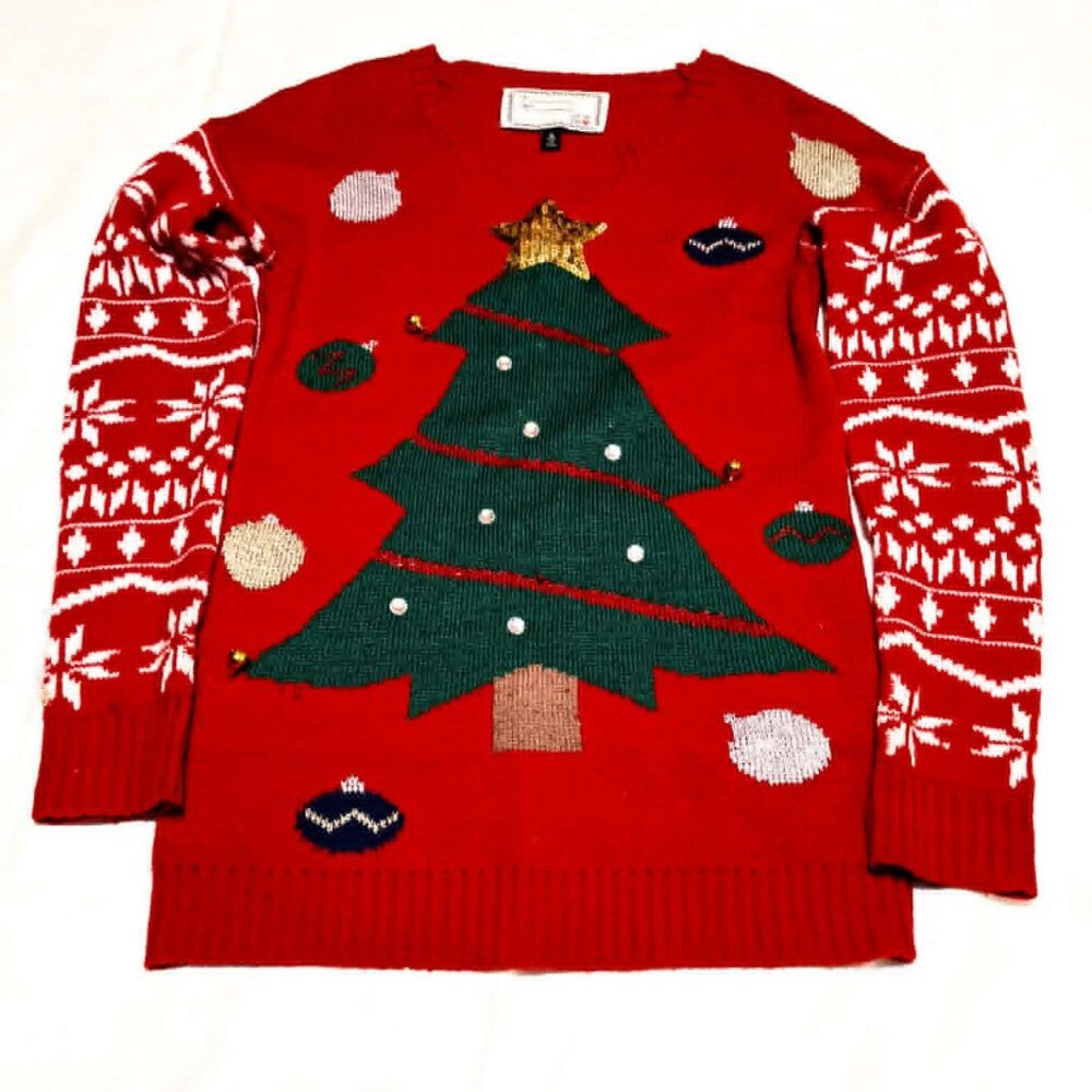 Not so Ugly Christmas Sweater Size Small - With Love Derek